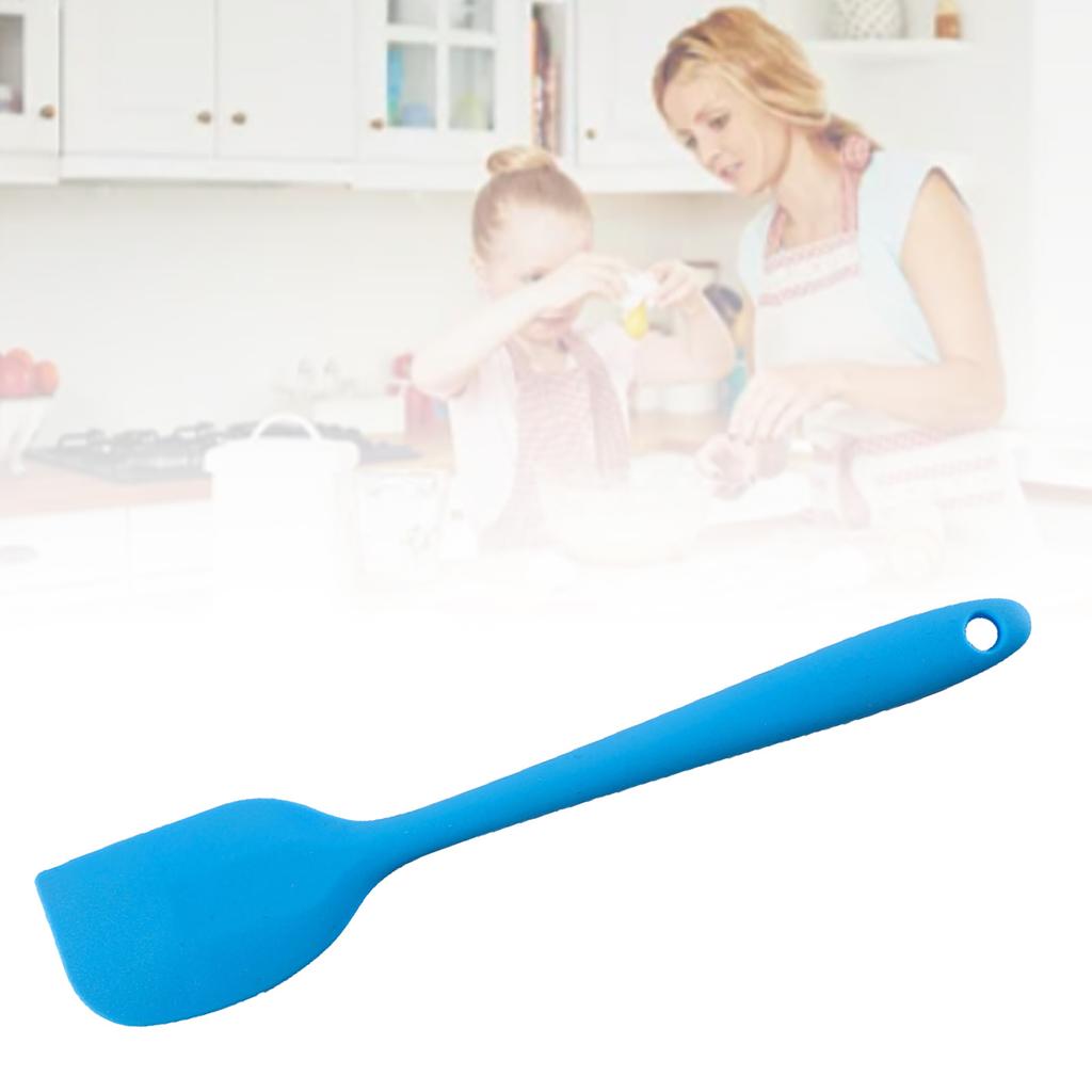 Silikonspatel Lebensmittelqualität Hitzebeständig Bequemer Griff Cremespatel Küchen Backzubehör für Zuhause