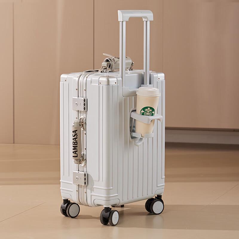 Lishen Large Capacity Aluminum Frame Luggage 28 Inch