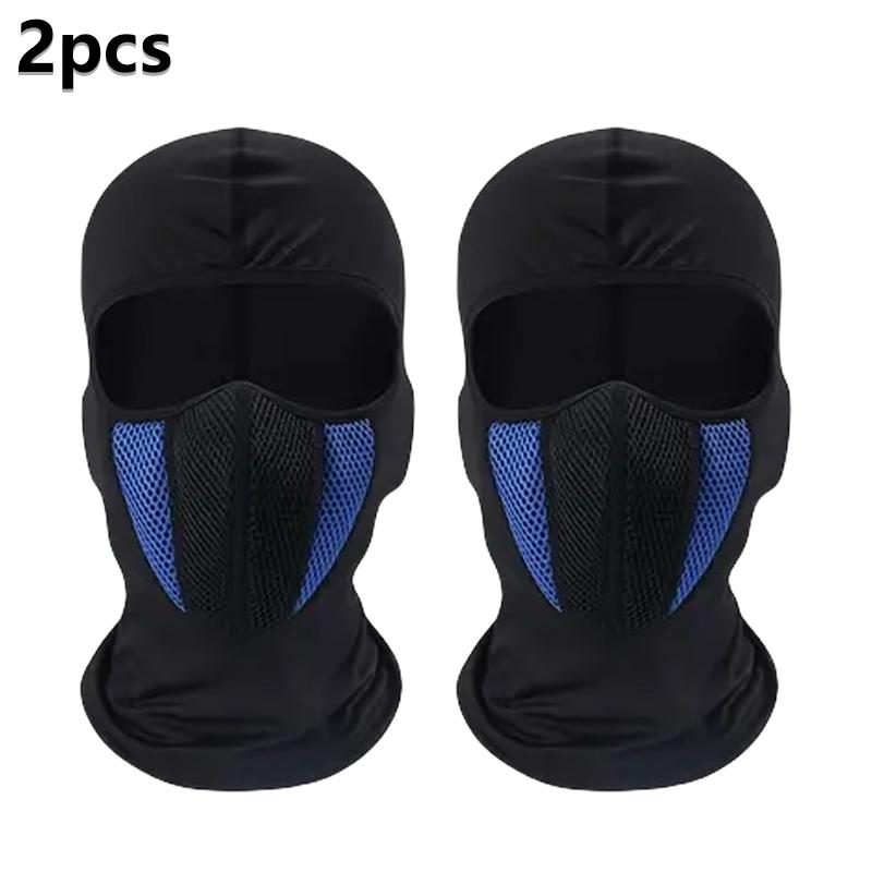 Atmungsaktive Sturmhaube, Motorrad-Vollgesichtsmaske, Motorrad, Radfahren, Fahrradmaske, Motocross-Helm, Kapuze, Moto, Reiten, Hals-Gesichtsmaske