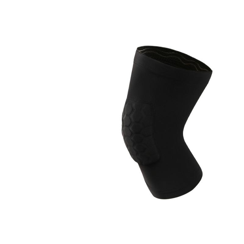 

Sports Knee Pads Basketball Football Honeycomb Shock Absorption Pressurized Patella Professional Anti-collision Cycling Leg Pads Can Be L size