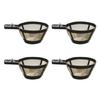 4Pcs Reusable Coffee Filters 80 Mesh Premium Coffee Filter Basket 80 Mesh Crafted For Consistent Coffee Quality