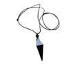 Obsidian Starry Sky Pendant Necklace - Unisex Couple Gift