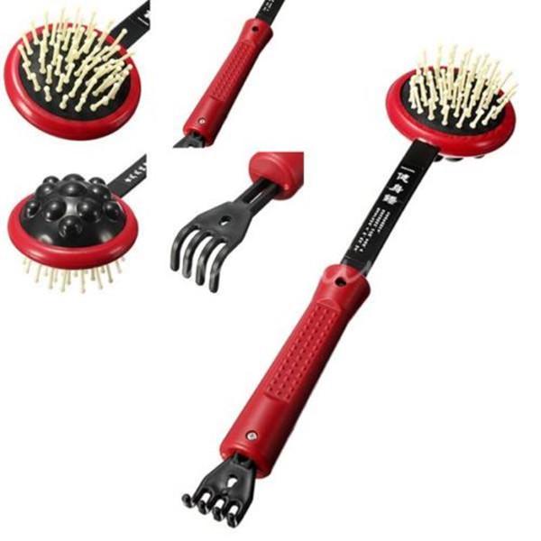 Dual Use Telescopic Back Scratcher Massager Extendable Body Full Body