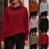 Móda Rolák s dlouhým rukávem Svetr Ležérní Kašmírový úplet Svetr Ležérní Jednobarevné Měkké teplé svetry Topy 28971