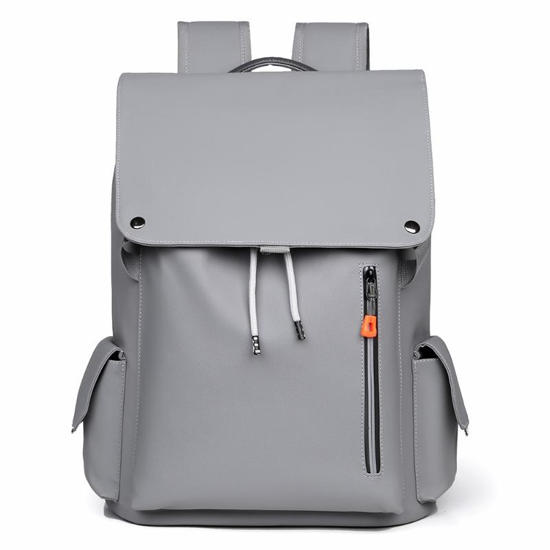New Men's Versatile Backpack Lightweight Simple Large Capacity Travel Backpack Trend Casual Student Computer School Bag