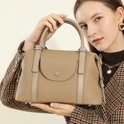 Rokassomiņa Ādas sieviešu priekšādas rokassomiņa Viss Stilīgs plecu soma Crossbody Bag Commuter Bag