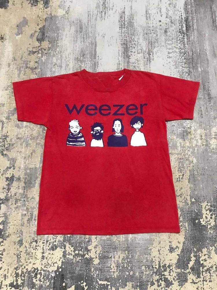 Weezer Band Shirt Unisex Concert S5XL R375