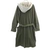 ZARA Hooded coat M-L khaki TRF COLLECTION Women Used