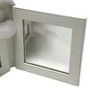HERMES folding Foldable Compact Mirror Hand Mirror mirror Vogarribar White