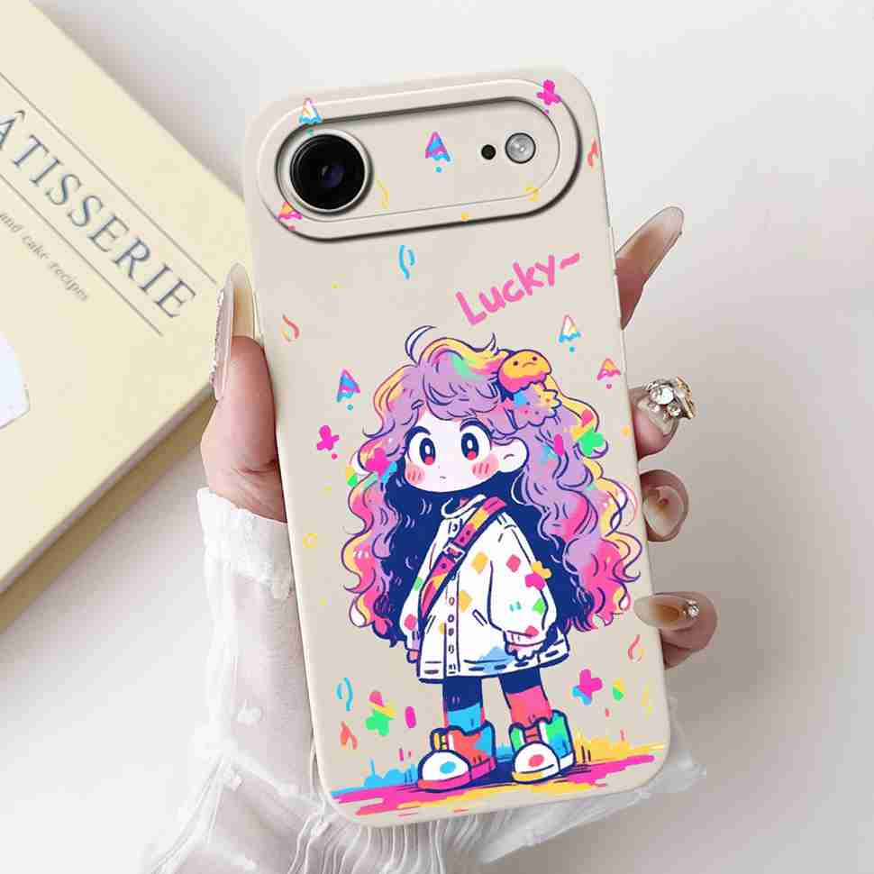 Für Apple iPhone Air Case A3260 A3516 Einzigartiges Kunstbemaltes Cover Silikon Weiche Handyhülle Für IPhone 17 Air IPhoneAir Cover Coque