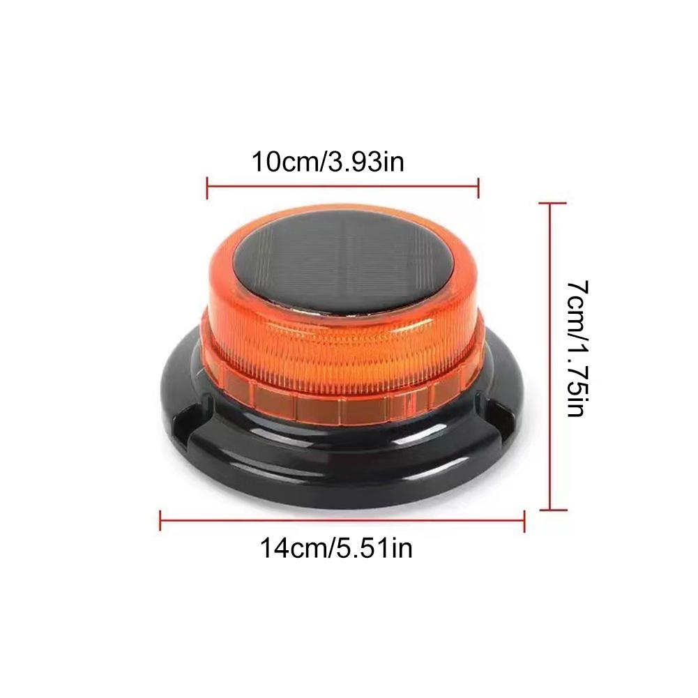 Vehicle Traffic Warning Light Powel Warning Signal LED Light Source 360° Rotating Light Waterproof Emergency LED Strobe For Tru