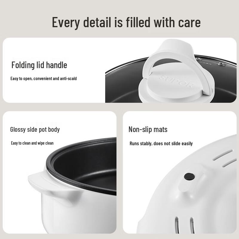 SUPOR 1400W Plaque électrique multifonctionnelle et Machine à petit-déjeuner