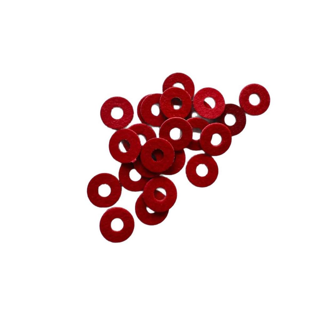 Red Insulating Gasket Washer - Standard Steel Paper Hardware