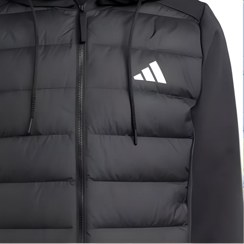 Adidas Essentials Fashion Comfortable Slim Fit Down Jacket Men Jacket Black JD1036