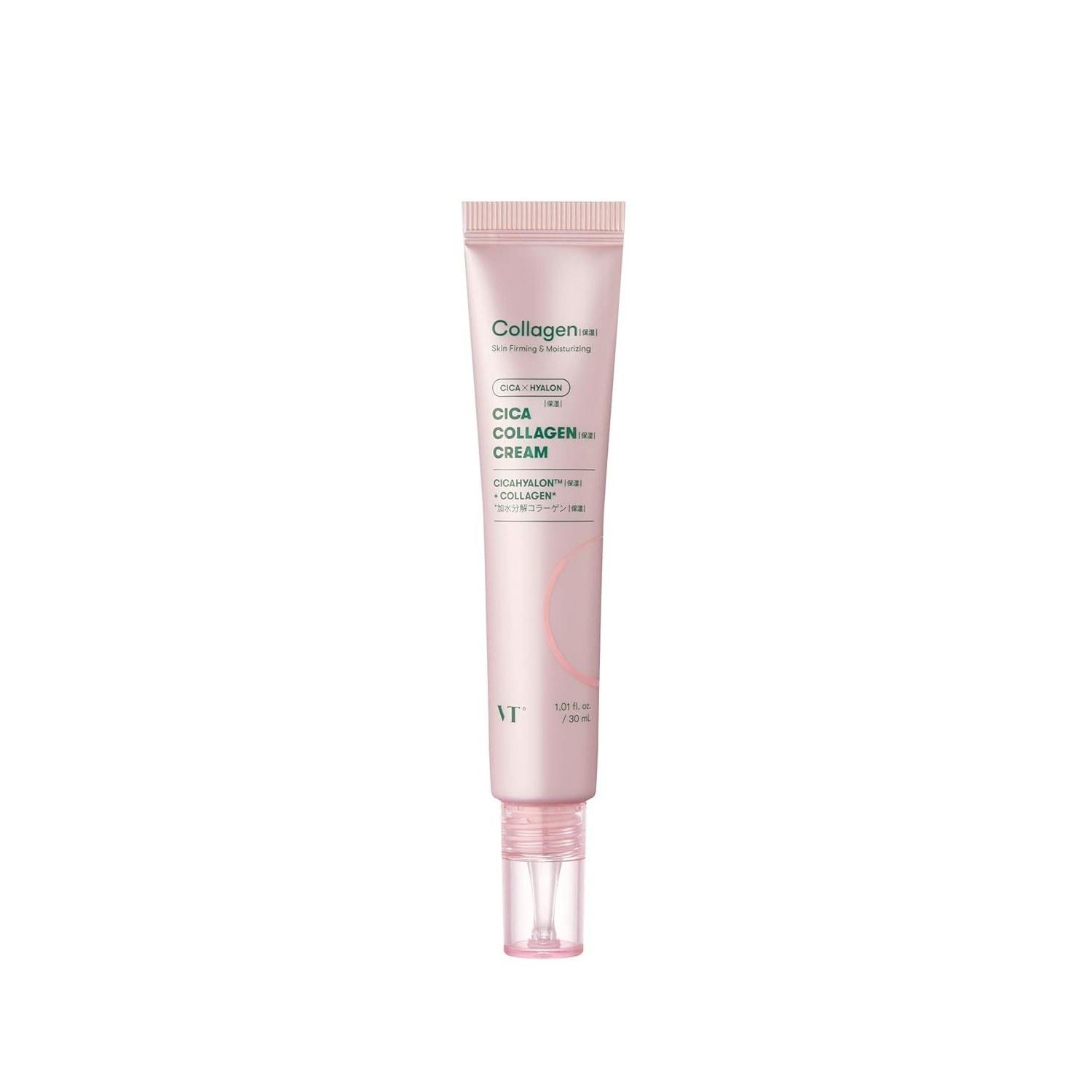 VTCOSMETICS VT CICA Cream 4 types Moisturizing Sensitive Skin Dry Skincare Roughness (Collagen Cream)