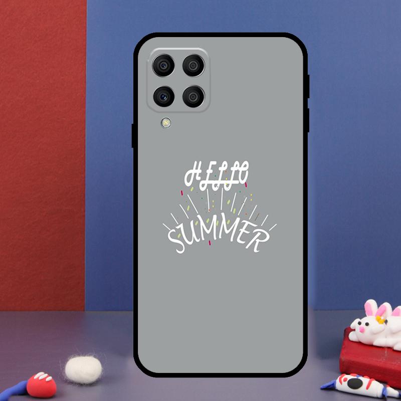 Hallo Sommerblumen Handyhülle für Samsung Galaxy M12 M13 M33 M23 M53 M15 M55 M31 M51 M14 M34 M54 M20 M32 M52