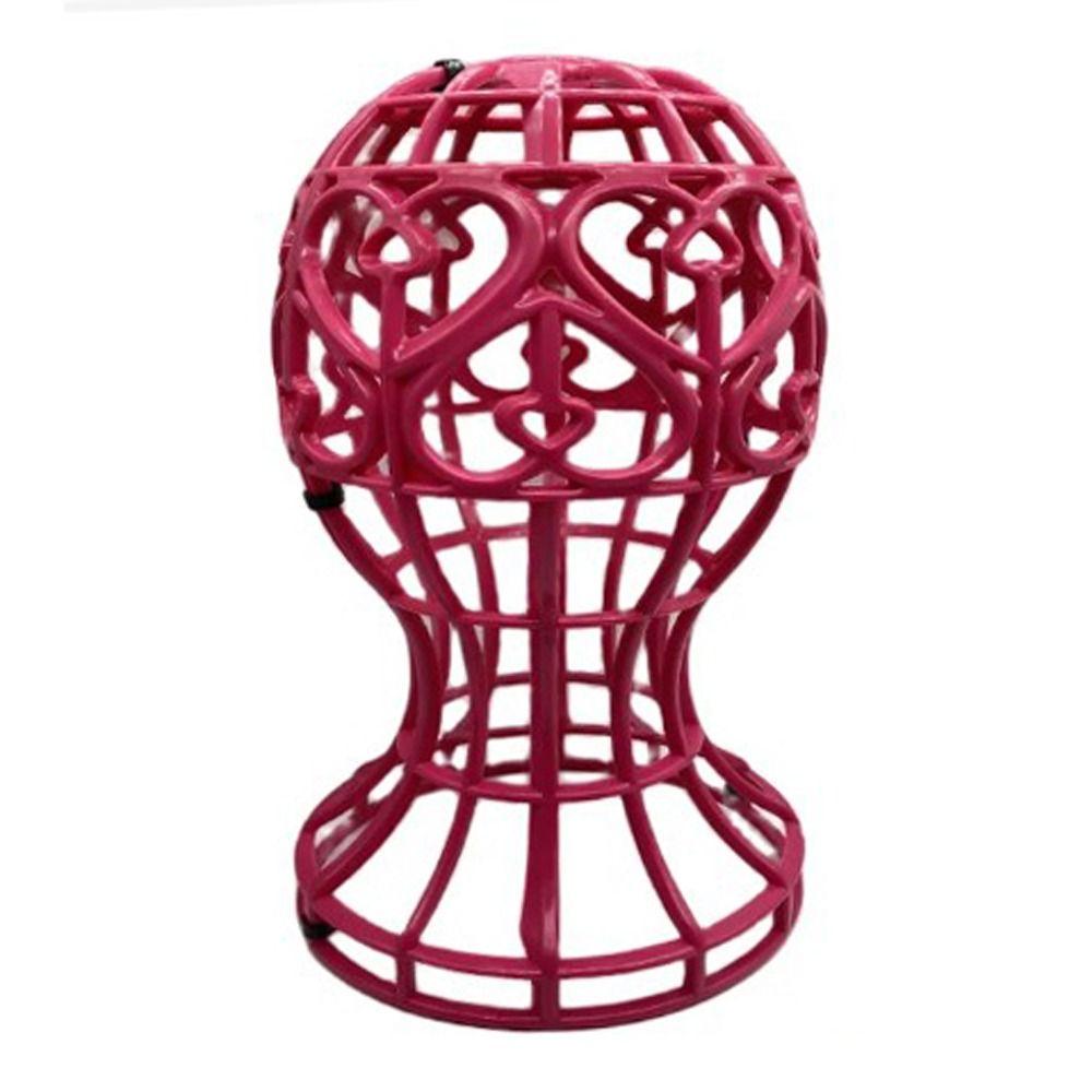 Lantern Shape Plastic Wig Stand 4 Color Wig Head Stand Wig Accessories Hat Cap Holder