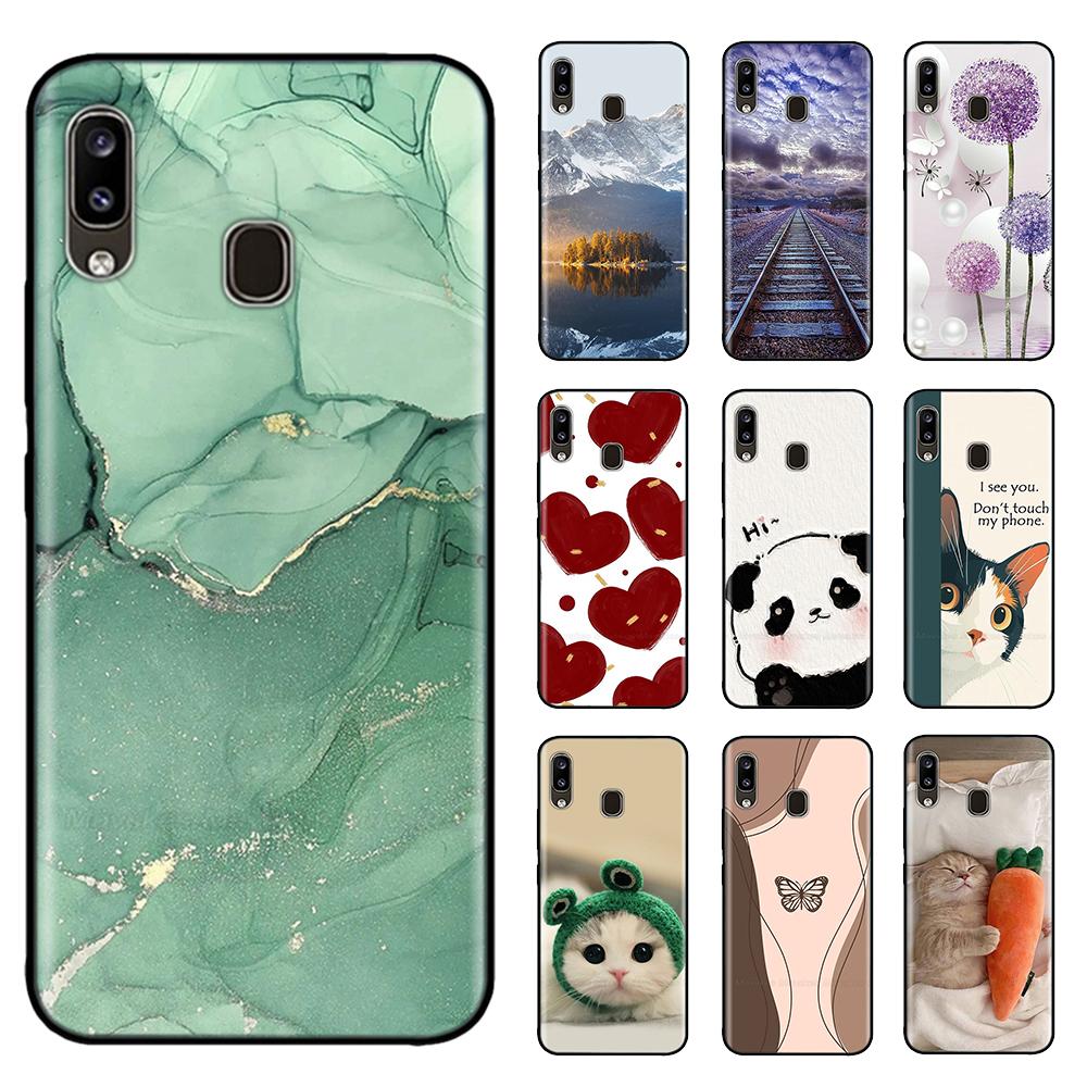 Shockproof Cover For Samsung A20 A30 Case Cover Soft Silicone Case For Samsung Galaxy A30 A 20 Phone Cases Shell Para Back Cover