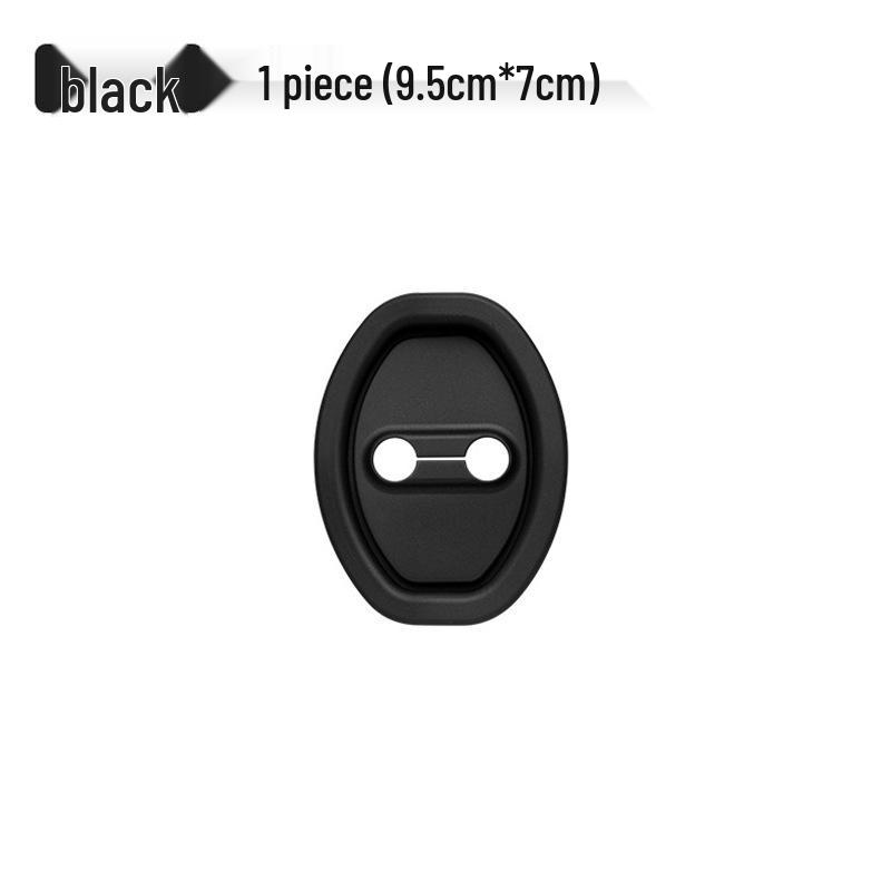 Universal Silicone Car Door Lock Cover - Anti-rust, Silent, Interior Accessory