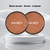 Car Leather Alloy Coaster For Kia GTLine RIO K2 K3 K4 K5 k8 Sportege Picanto Optima Soul Ceed Water Cup Holder Pad Non-slip Mat rnqt40