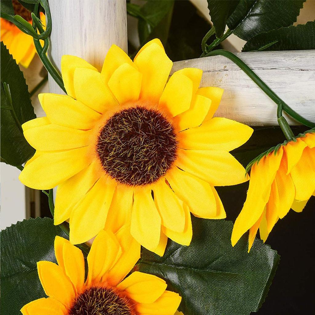 Sunflower Artificial Flower Plastic Simulation Flower Vine Decoration Simulation Sunflower