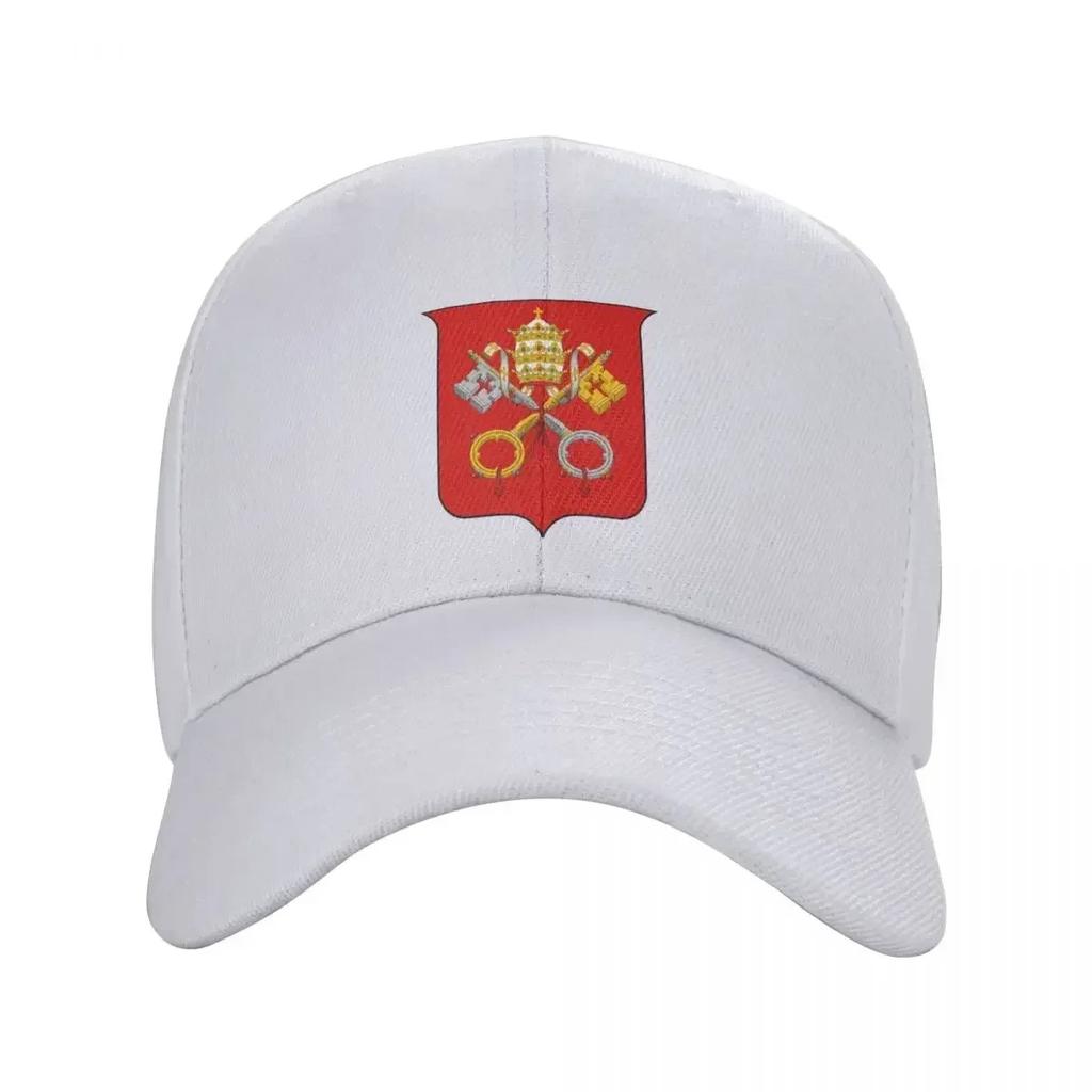 Fashion Coats Of Arms Of The Holy See And Vatican City Trucker Hat Women Men Personalized Adjustable Unisex Baseball Cap Summer