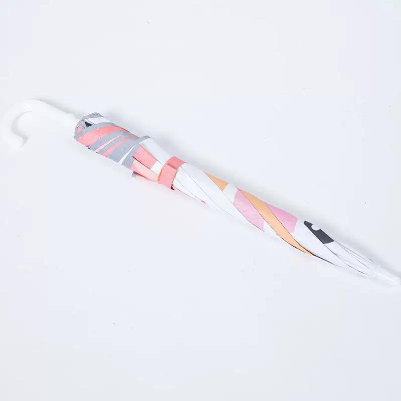Hexagonal Children's Umbrella Vinyl Primary School Kindergarten Baby Cartoon Cute Rounded Corner Children Rain Or Shine Dual-Use Umbrella