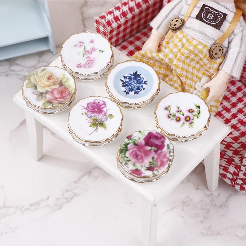 Doll House Mini Ceramic Handmade Doll House Kitchen Ceramic Decorations Decorative Vase