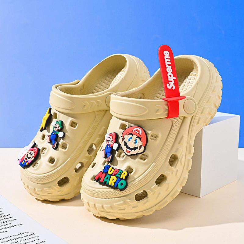 Summer Kids Cartoon Eva Clogs For Boys And Girls Breathable Non-slip Beach Shoes In Various Colors And Sizes For Outdoor Fun