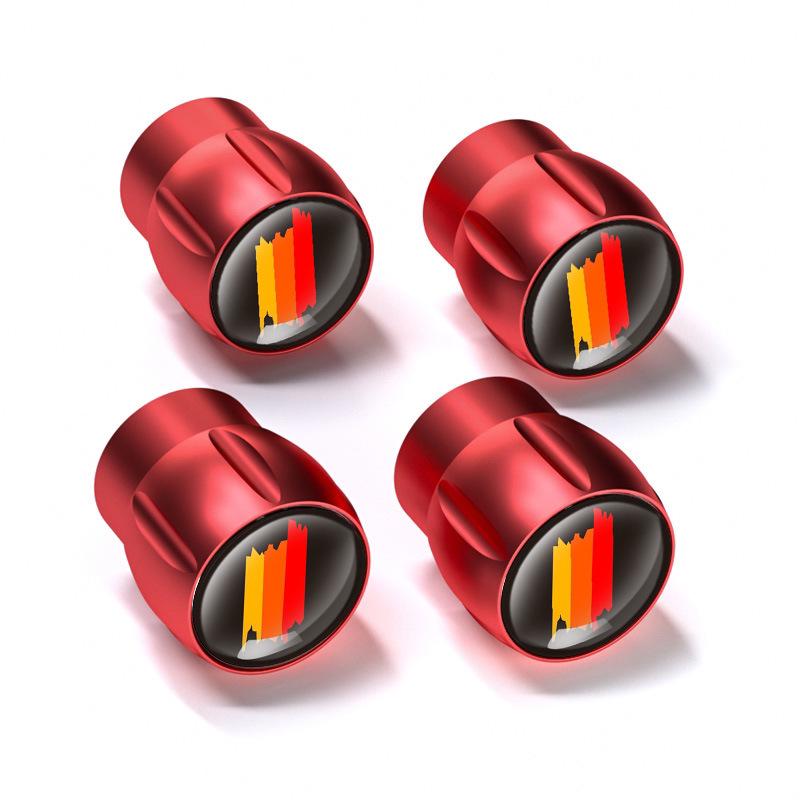 Universal Aluminum Alloy Tire Valve Stem Cap for BMW & Mercedes-Benz