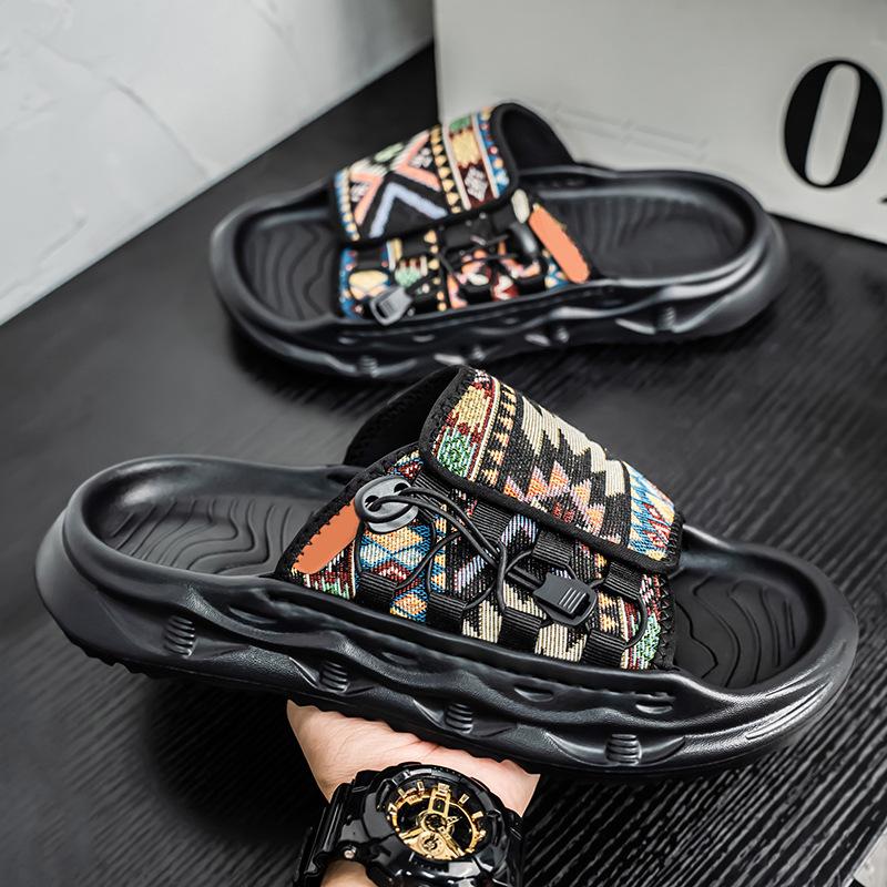 2025 nowe sandały męskie letnie outdoorowe moda lekkie wszechstronne wygodne miękkie podeszwy klapki letnie nowe