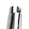 Srasakan Car Muffler Cutter, Straight Type, 2.5 Inch Diameter, Exhaust Tip, Stainless Steel, Diagonal