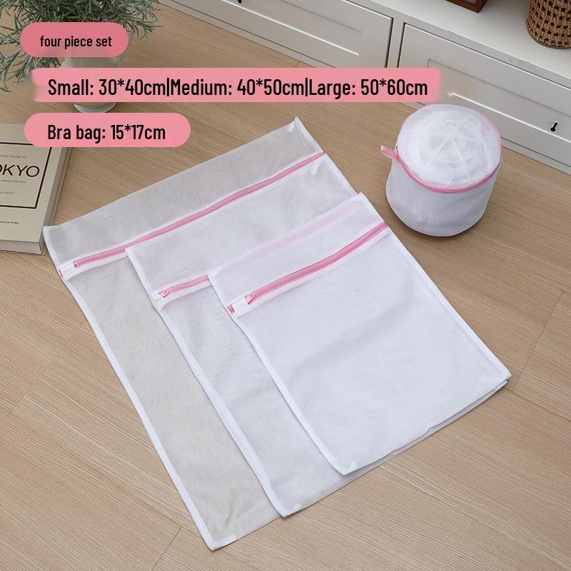 Tjock & Tunn Nät Tvätt- & BH-tvättpåse - Anti-deformation, Skyddande Design för Tvättmaskiner