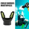 U-shaped Mouthpiece Easy Access Design Universal Caliber Snorkelling Mouthpiece with Cable Ties Snorkel Regulator