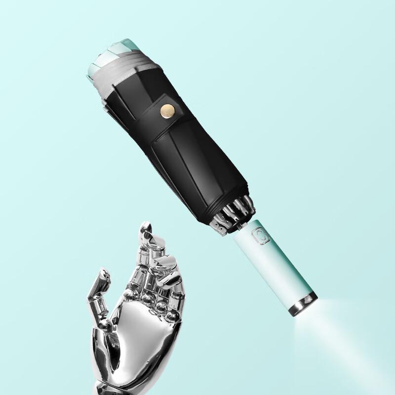 OLOMM Automatic Inverted Umbrella with LED Light