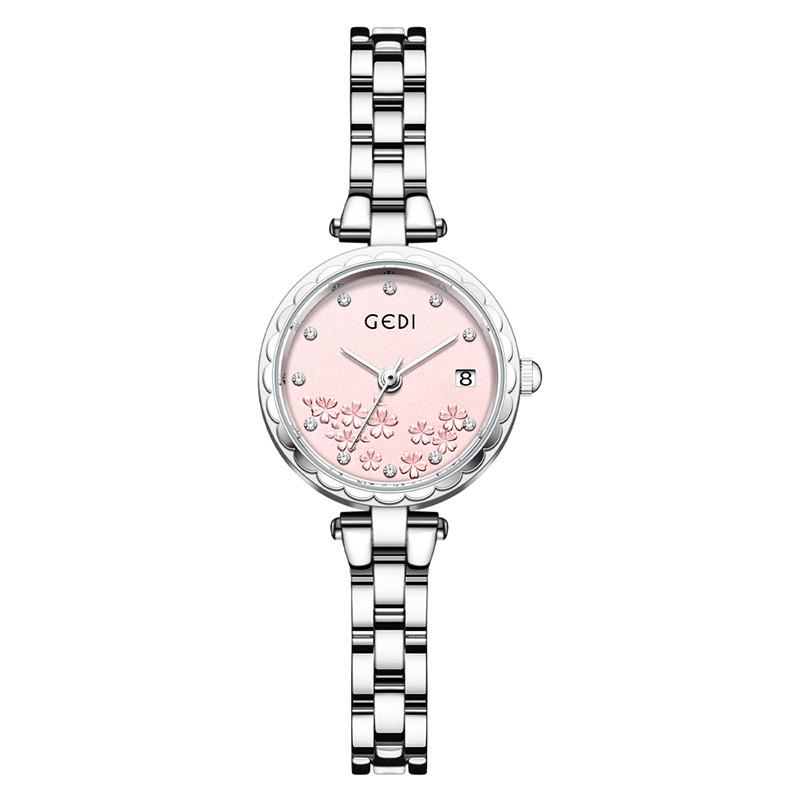 Gadji Damen Elegante Legierung Quarz Uhr Mit Wasserdichter Funktion Für Formelle Kleidung