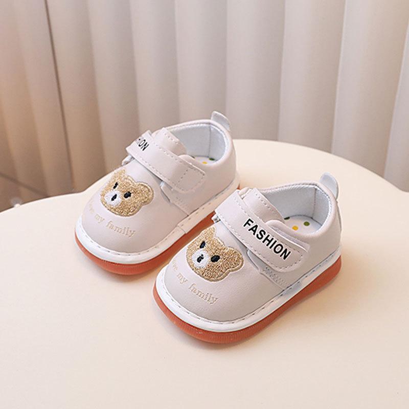 Baby Cartoon Zachte Zool Loopschoenen Voor Peuters Met Klittenband