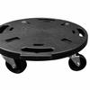 Plant Rollers 3 pcs 40 cm Diameter Black 275 kg