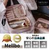 Mellbo Makeup Large Perfect for and Brush with Dividers and Small Adult Sparkling Star Blue Pouch, Capacity, Portable, Travel-Friendly, Cosmetics,