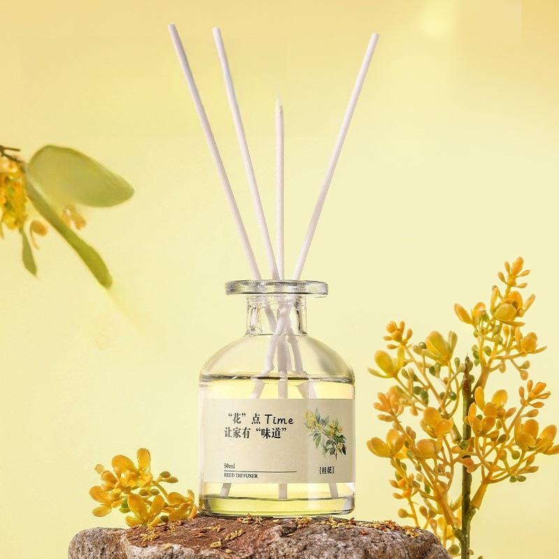 Large-mouthed Bottle Fragrance - Home Use - Indoor Air Freshener with Long-lasting and High-quality Non-flame Essential Oil for Bathroom and Bedroom