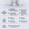 Original Lenovo TH60 Game Over-ear Headset Wireless Bluetooth 5.4 Noise Cancelling HD Call Headphones Low Latency Stereo Earbuds Sport With Mic Pods