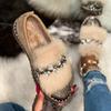 Casual and Versatile Flat Single Shoes, New Thick-soled Women's Shoes for Autumn and Winter