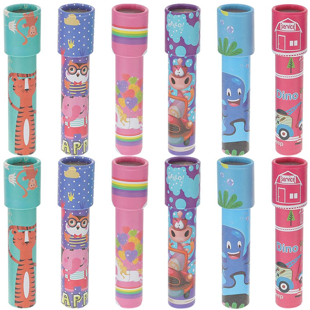 10 Stück Kaleidoskop, tragbares Papierkaleidoskop, Spiner-Spielzeug, ständig wechselndes Retro-Wissenschaftsspielzeug, Kinder-/Kinderdekor