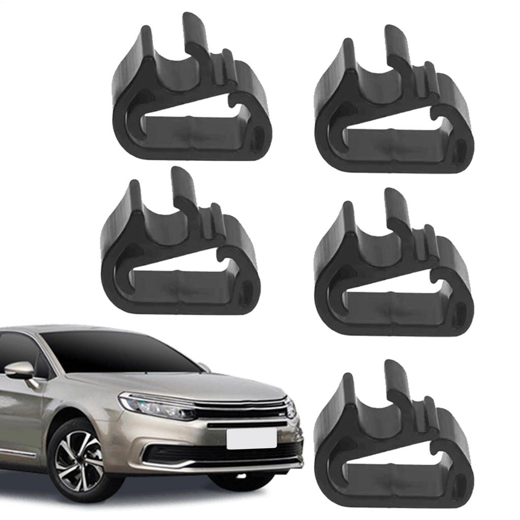5Pcs/set Wiper Arm Spray Hose Clip ForPeugeot 3008 (P84) 5008 (P87) 408x for Citroen C5 Aircross Car Accessories
