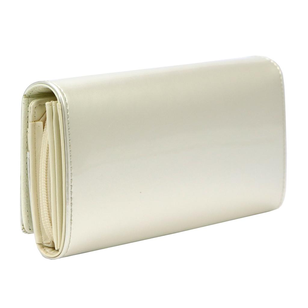 Echtes Leder + Damen-Portemonnaie aus Kunstleder Pierre Cardin 07 SHINY 106