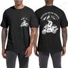 Adventure Bike Rider T-shirts Motorbike Funny Mountain Adventure Motorcycle T Shirts Men Casual Short Sleeve Tees Men's Tshirt