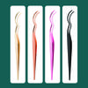 Stainless Steel Eyebrow Eyelash Extension Tweezers Eyelash Tweezers Lash Applicator Extension Supplies Makeup Tools Lash Tweezer