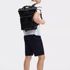 New FILA Fabric Laptop Bag Backpack Extra Small Men's Jet Black BK F13M431102FBK