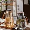 Yagang High-Temperature Resistant Glass Kettle Set for Tea, Living Room Cold Water Kettle Cup Set