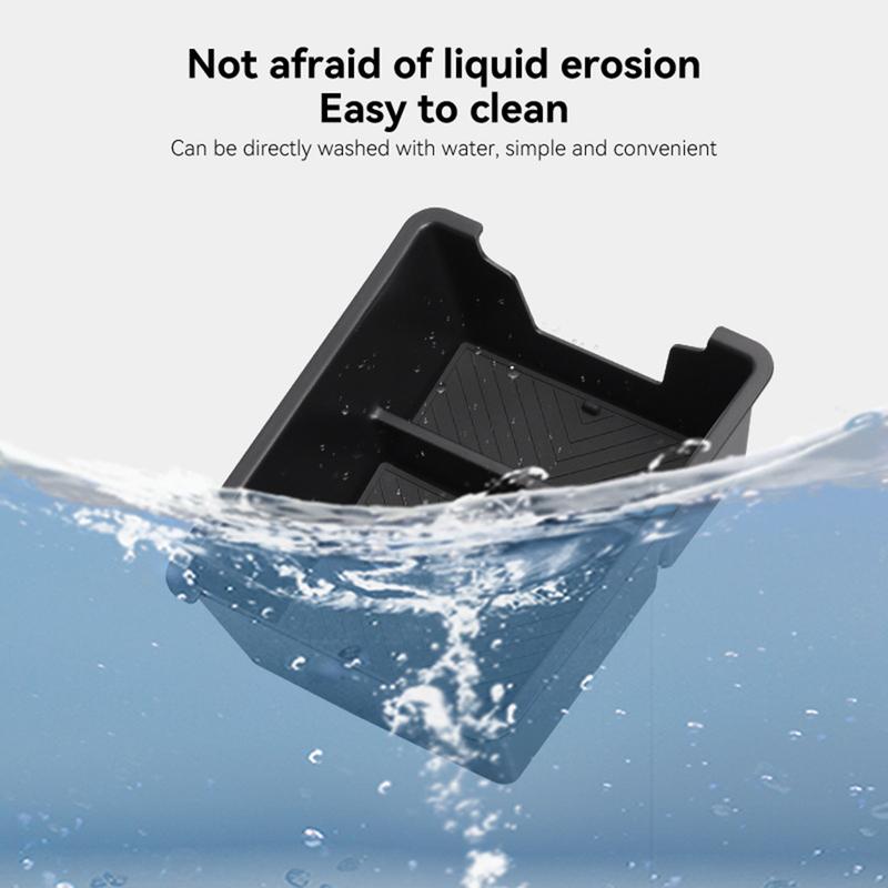 For Renault&For-Dacia Duster Car Center Console Armrest Storage Box Stowing Tidying Organizer Box Interior Organizer Tray